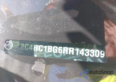 2024 Chrysler Pacifica Touring L из США, поврежденный, VIN 2C4RC1BG6RR143309